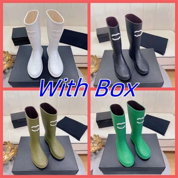 with Box Women Rain Boots Thick Heel Thicks Sole Ankle Boot Womens Rubber Boot G220720, Olive green
with Box Women Rain Boots Thick Heel Thicks Sole Ankle Boot Womens Rubber Boot G220720, Olive green