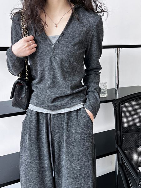 Luxi early autumn wear leisure sports suit women hooded sweater+suspender vest+wide-leg pants three pieces sets, Gray
Luxi early autumn wear leisure sports suit women hooded sweater+suspender vest+wide-leg pants three pieces sets, Gray