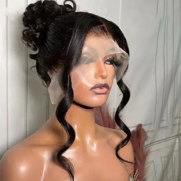 Wave Body 360 Full Lace Wig Human Hair PrePlucked HD Lace Frontal Wigs for Women Brazilian Glueless High Ponytail Clearance Sale s, 250density
Wave Body 360 Full Lace Wig Human Hair PrePlucked HD Lace Frontal Wigs for Women Brazilian Glueless High Ponytail Clearance Sale s, 250density