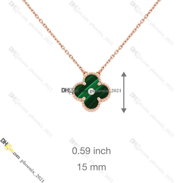 

Clover Necklaces Jewelry Designer for Women Diamond Necklace Titanium Steel 18K Gold-Plated Never Fading Non-Allergic, Store/21621802