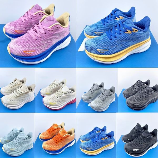 Kids Big shoes Clifton 9 Toddler Sneakers Trainers Free People Girls Boys Running shoe Designer youth Runner breathable Black White pink shoe
Kids Big shoes Clifton 9 Toddler Sneakers Trainers Free People Girls Boys Running shoe Designer youth Runner breathable Black White pink shoe