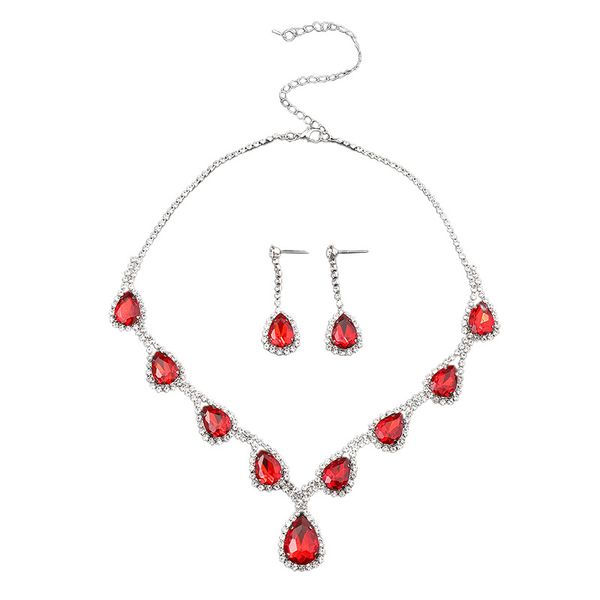 European and American cross-border fashion bride necklaces, earrings, jewelry sets, zircon wedding banquet jewelry, wedding dress accessories
European and American cross-border fashion bride necklaces, earrings, jewelry sets, zircon wedding banquet jewelry, wedding dress accessories