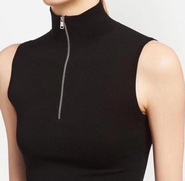 Women Tanks Fashion Letters Pattern Embroidery Vests Spring Autumn Knit Camis High Collar Vest Short Shirt Lady Elastic Tops Clothing S, Black
Women Tanks Fashion Letters Pattern Embroidery Vests Spring Autumn Knit Camis High Collar Vest Short Shirt Lady Elastic Tops Clothing S, Black