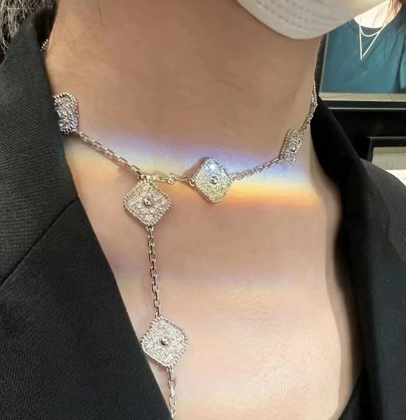 Plated Gold for Women Designer 4/four Leaf Clover Fashion High Quality Classic Ten Flower Necklace Onyx Shell Pearl Party Wedding Gift
Plated Gold for Women Designer 4/four Leaf Clover Fashion High Quality Classic Ten Flower Necklace Onyx Shell Pearl Party Wedding Gift