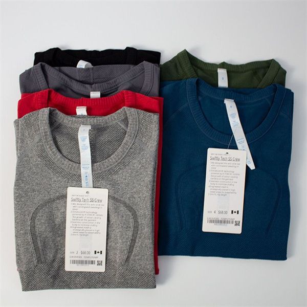 Lu-088 Women Yoga T-shirts Women's T-shirt High-elastic Breathable Running Top Quick Drying Seamless Short Sleeve Sport-cycling Gym Wear Lu Good, Light grey
Lu-088 Women Yoga T-shirts Women's T-shirt High-elastic Breathable Running Top Quick Drying Seamless Short Sleeve Sport-cycling Gym Wear Lu Good, Light grey