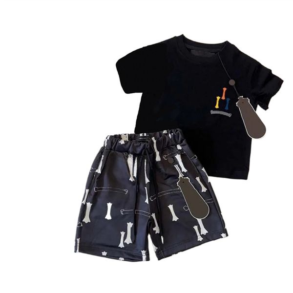 Luxury Kids Clothing Sets Summer Boys Girls Letter Printed Short Sleeve T-shirt Two Piece Designer Brand Children Clothes 100cm-150cm S01, Brown
Luxury Kids Clothing Sets Summer Boys Girls Letter Printed Short Sleeve T-shirt Two Piece Designer Brand Children Clothes 100cm-150cm S01, Brown