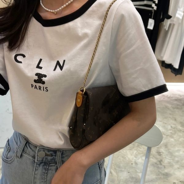 Designer tshirt women Cel Shirts Sleeve ceine NEW 2024 Summer Shirts cell Brand Womens Short cellins tops Shorts Casual Crow dsourced design, C1
Designer tshirt women Cel Shirts Sleeve ceine NEW 2024 Summer Shirts cell Brand Womens Short cellins tops Shorts Casual Crow dsourced design, C1