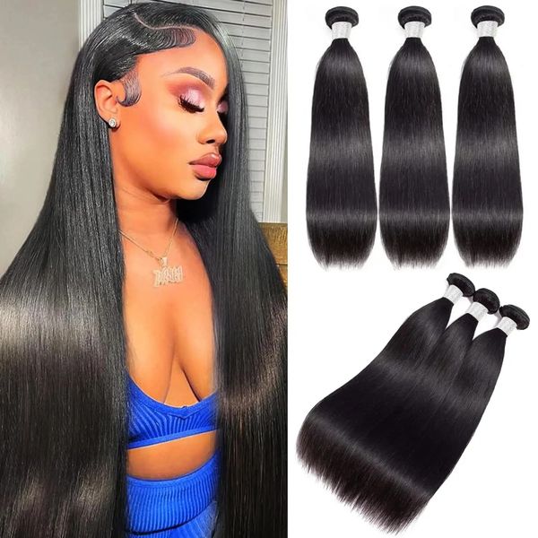 Brazilian Hair Bundles Straight Human Hair Weave Bundles Remy Hair Extension Natural Black 1/3/4 Pcs 8-40 Inches, As the picture show
Brazilian Hair Bundles Straight Human Hair Weave Bundles Remy Hair Extension Natural Black 1/3/4 Pcs 8-40 Inches, As the picture show
