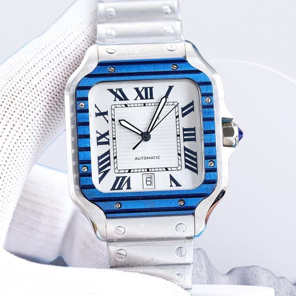designer watch women mens watch womenwatch square watch menwatch relojes designer watches high quality Mechanical luxury watches White bule stainless steel strap, Color style5
designer watch women mens watch womenwatch square watch menwatch relojes designer watches high quality Mechanical luxury watches White bule stainless steel strap, Color style5