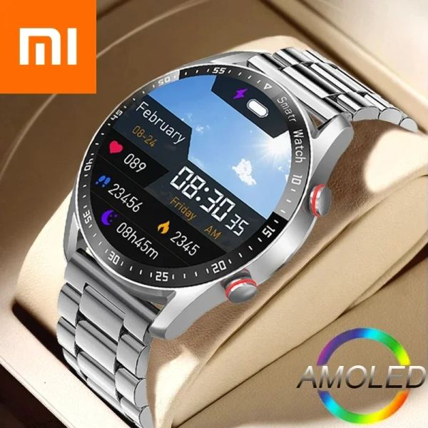 ECG+PPG Xiaomi Bluetooth Call Smart Watch Men Laser Health Blood Pressure Fies Watches Sports Waterproof Smartwatch+box es watch+box
ECG+PPG Xiaomi Bluetooth Call Smart Watch Men Laser Health Blood Pressure Fies Watches Sports Waterproof Smartwatch+box es watch+box