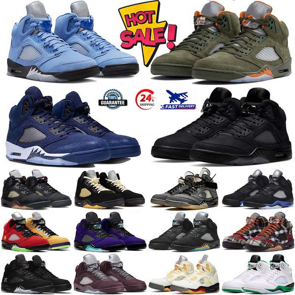 

Men 5 Basketball Shoes Black Cat 5s Midnight Navy Lucky Green Dawn Metallic Bury Off Noir White Cement Plaid Sail Burgundy University Blue Aqua Trainers Sneakers 40-47, Champagne