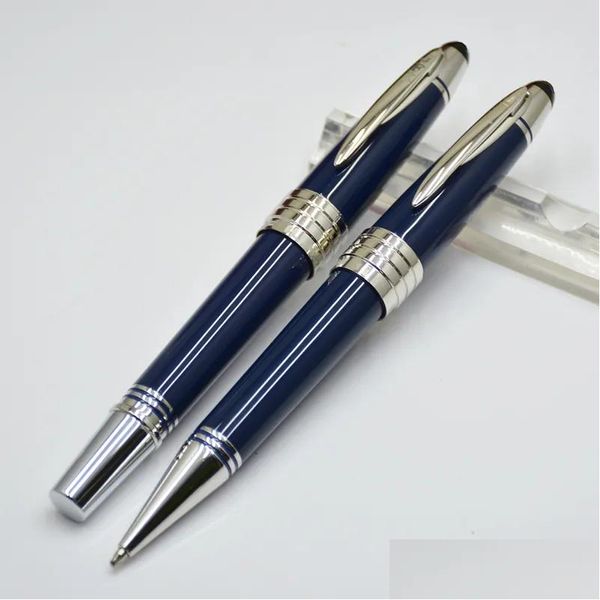 Ballpoint wholesale Pens Wholesale High Quality Jfk Dark Blue / Black Roller Ball Pen Fountain Office Stationery Promotion Write Ink Drop Delive Dhomx 
Ballpoint wholesale Pens Wholesale High Quality Jfk Dark Blue / Black Roller Ball Pen Fountain Office Stationery Promotion Write Ink Drop Delive Dhomx