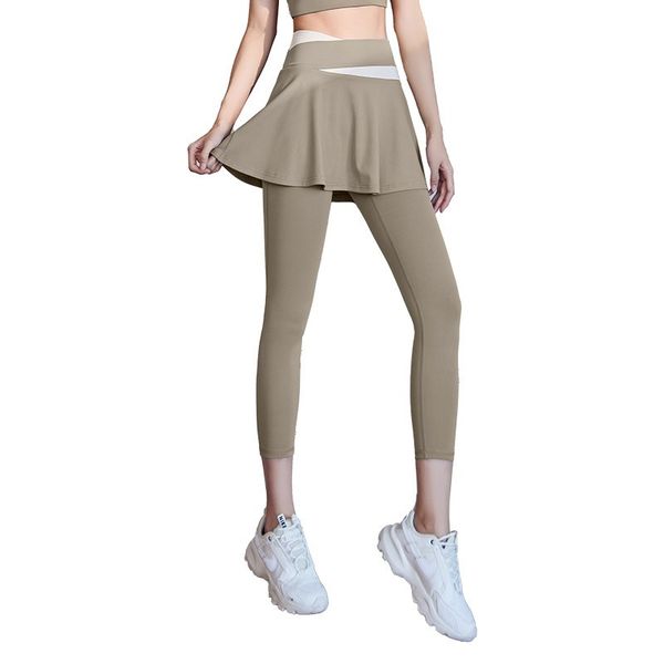 Fake New Two-piece Anti Glare Yoga with Elasticity Color Blocking High Waist and Hip Lifting Quick Drying Fiess Pants
Fake New Two-piece Anti Glare Yoga with Elasticity Color Blocking High Waist and Hip Lifting Quick Drying Fiess Pants