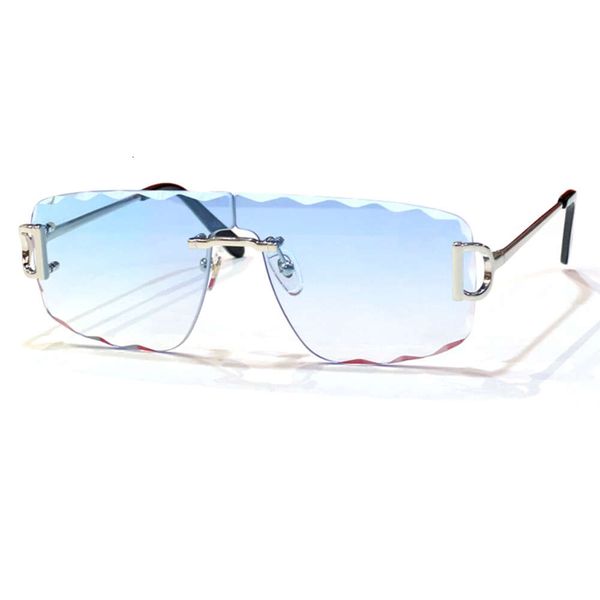 2023 Rimless Large Square Sunglasses Women Men Brand Designer High Quality Female Gradient Shades One-piece Frame Eyewear UV400
2023 Rimless Large Square Sunglasses Women Men Brand Designer High Quality Female Gradient Shades One-piece Frame Eyewear UV400