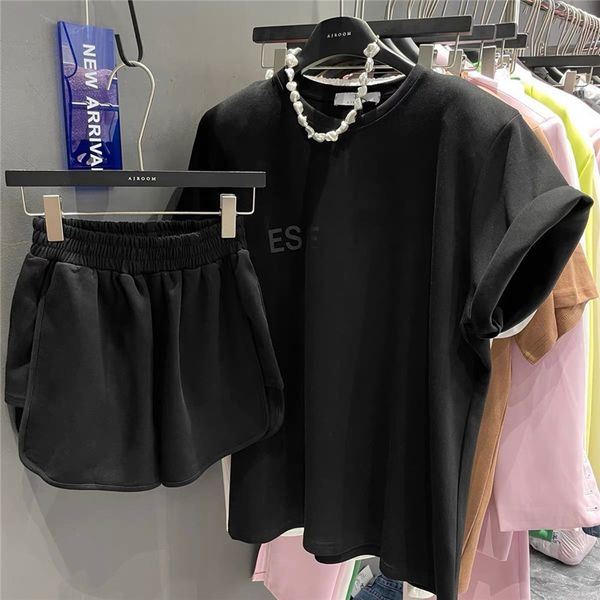 Designer Womens Tracksuits Summer Outfits Two Piece Sets Letter Printed Short Sleeves Sexy Fashion Short Sleeve T Shirt And Shorts Jogging Suits Sporting Clothing, Gray
Designer Womens Tracksuits Summer Outfits Two Piece Sets Letter Printed Short Sleeves Sexy Fashion Short Sleeve T Shirt And Shorts Jogging Suits Sporting Clothing, Gray