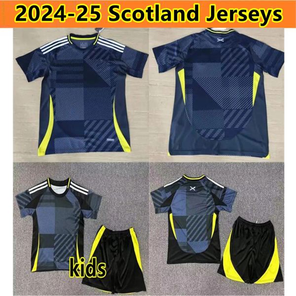 

2024 Scotland soccer jersey blue Special edition TIERNEY DYKES ADAMS football shirt CHRISTIE McGREGOR McKENNA men kit kids uniform, Home kids kit