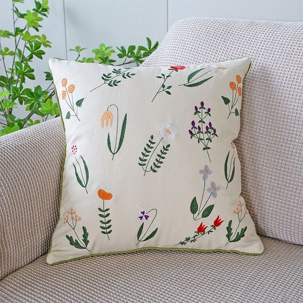 Embroidered Pillowc… - image