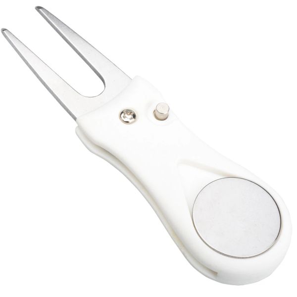 1pc Golf Divot Repair Tool With Ball Marker Pitch Mark Fork Golf Pitchfork Hot Sale Golf Accessories Putting Fork Golf Training