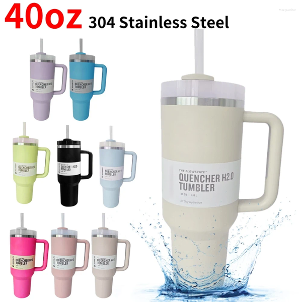 Tumblers SL 40oz Cup Quengher H2.0 Tumbler With Handle Straw Vacuum Insulated Termos Double Wall Stainless Steel Outdoor Car Mug, Black
Tumblers SL 40oz Cup Quengher H2.0 Tumbler With Handle Straw Vacuum Insulated Termos Double Wall Stainless Steel Outdoor Car Mug, Black