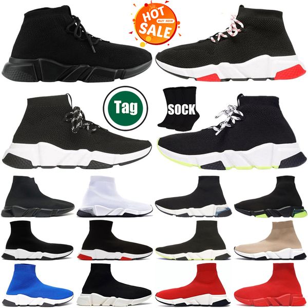 

Designer shoes triple s sneakers sock speed trainers for men women casual Lace Up Black Clearsole mens Plate-forme luxury, #10