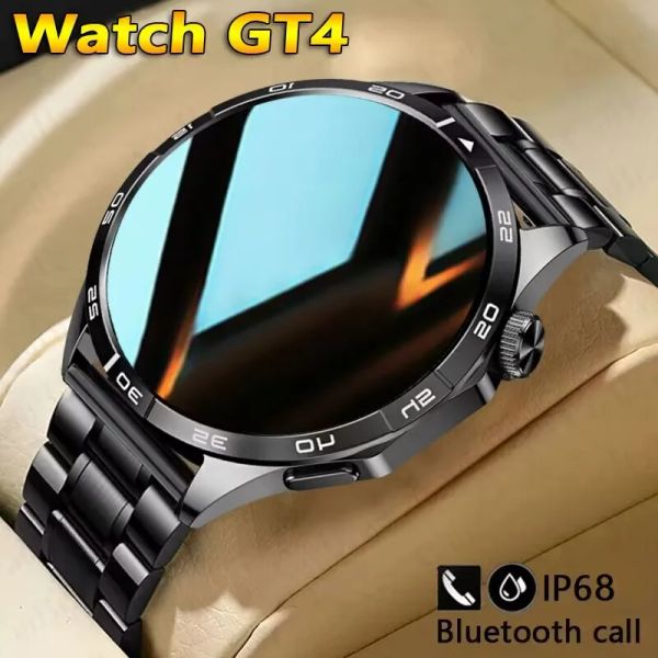 

GPS NFC Tracker AMOLED 4 Pro Smart Watch Men 1.43 " 466 HD Screen Always Display Bluetooth Call Smartwatch 2024 New 1.3 66 watch 202