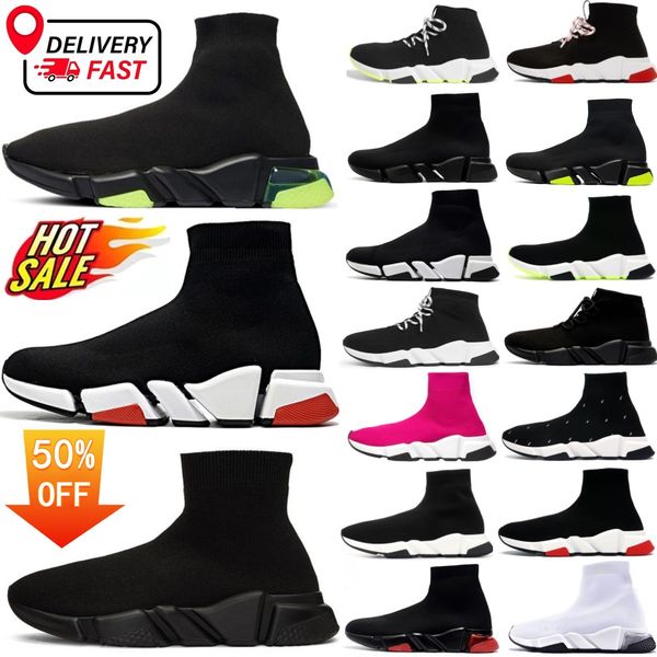 Designer Sock Boots Men Speeds Shoes Womens Speed Casual Tr…