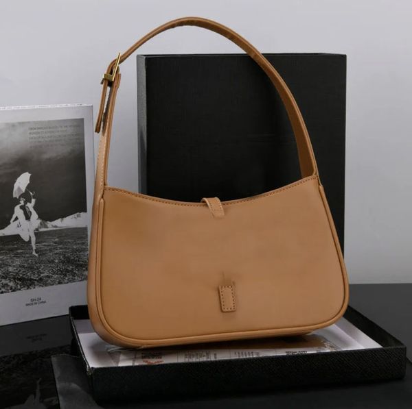 

Designer bag LE5A7 Hobo Multi-Color Leather Handbags High Quality Cross body Purses Classics Wallet Woman Shoulder Bags Luxurys Versatile Tote Underarm, Yellow 23cm