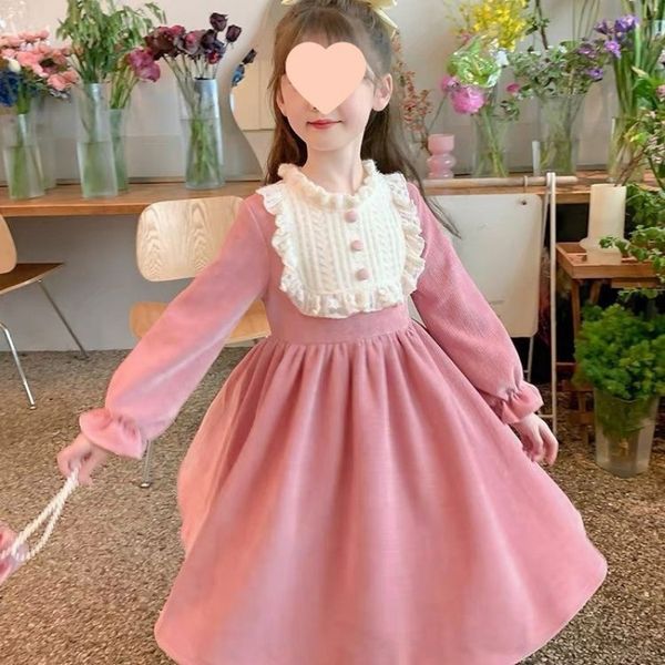 Girls' Chinese Style Fleece Dress Winter New Fashion Bubble Sleeve Long Sleeve Princess Dress, Red
Girls' Chinese Style Fleece Dress Winter New Fashion Bubble Sleeve Long Sleeve Princess Dress, Red