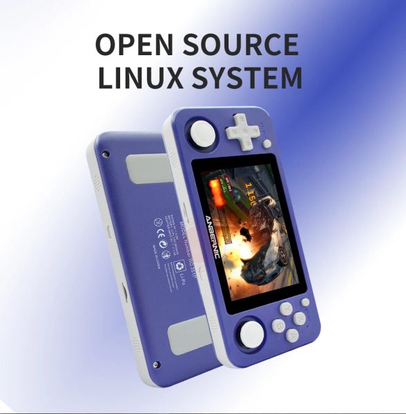 ANBERNIC RG351P Retro Video Game Console Aluminum Alloy Shell RK3326 IPS Screen 8000+ Game Portable Console Handheld Game Player