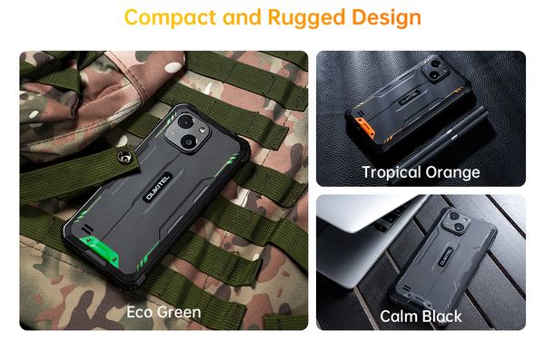 WP20 OUKITEL Android 12 6300mAh IP68&IP69K Rugged phone 5.93&#039;&#039; HD+ Display 4GB+32GB Smartphone 20MP Dual Cameras 4G Mobile Phone Smart
