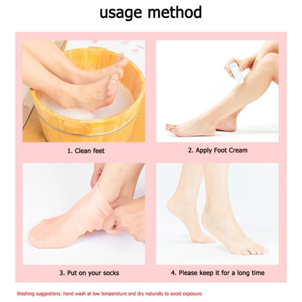 2pcs Silicone Foot 2025 Care new Socks Moisturizing — compare prices at CompareOffers
