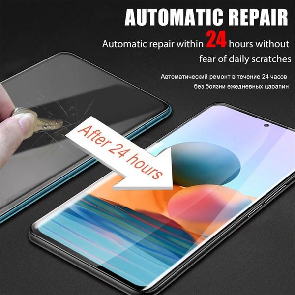 Protective Film For Xiaomi Mi max 2 3 Poco F1 F2 Pro X3 NFC Screen Protector On Mi 6 6X A2 8 Lite Mi8 SE Hydrogel Film