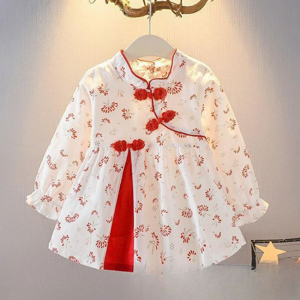 Baby girl's birthday set Hanfu Spring and autumn long-sleeved dress 100 days light children's princess skirt, Red
Baby girl's birthday set Hanfu Spring and autumn long-sleeved dress 100 days light children's princess skirt, Red