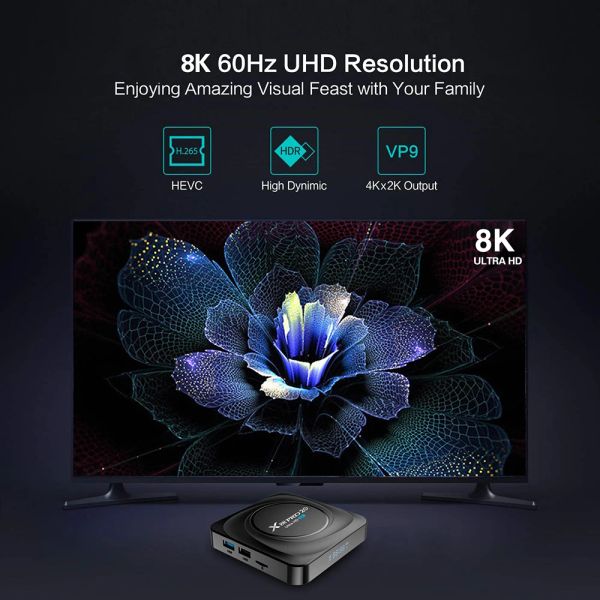 X88 PRO 20 TV Box Android 11 8GB RAM 128GB ROM Rockchip RK3566 Support 4K 8K 24fps TVBOX Google Assistant Youtube 4G 64GB 32GB