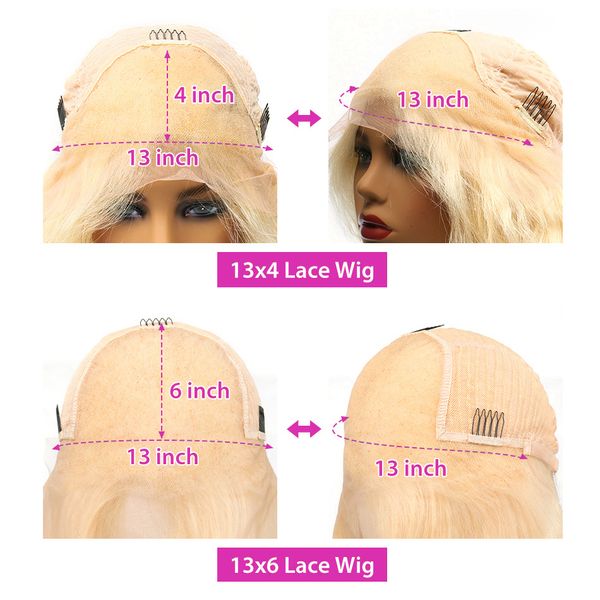 613 Brazilian 13x6 Blonde Lace Front Human Hair Wigs For Black Women 30 32 Inch 13x4 Lace Frontal Wig Transparent Lace Straight al, Ombre color
613 Brazilian 13x6 Blonde Lace Front Human Hair Wigs For Black Women 30 32 Inch 13x4 Lace Frontal Wig Transparent Lace Straight al, Ombre color