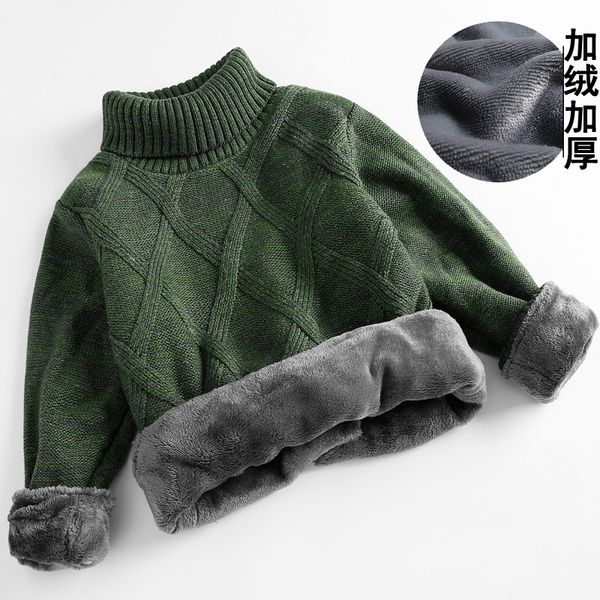 Winter New Big Children Thick Sweaters Boy Girl Knitted Turtleneck Kids High Collar Pullover Sweater Plus Veet Warm Knitwear, Red
Winter New Big Children Thick Sweaters Boy Girl Knitted Turtleneck Kids High Collar Pullover Sweater Plus Veet Warm Knitwear, Red