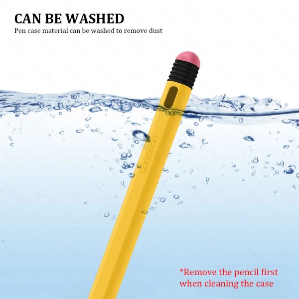 For iPad Pencil Case For GD 9th 10th 11th 12th Gen Type-C Silicone Cover for Apple Pen Anti-fall Funda