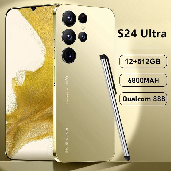 Cross-Border 2024 New Arrival 6.8-Inch Large Screen Smartphone S24ultra Foreign Trade Low Price All-in-One Machine Factory Wholesale, Multi-color
Cross-Border 2024 New Arrival 6.8-Inch Large Screen Smartphone S24ultra Foreign Trade Low Price All-in-One Machine Factory Wholesale, Multi-color