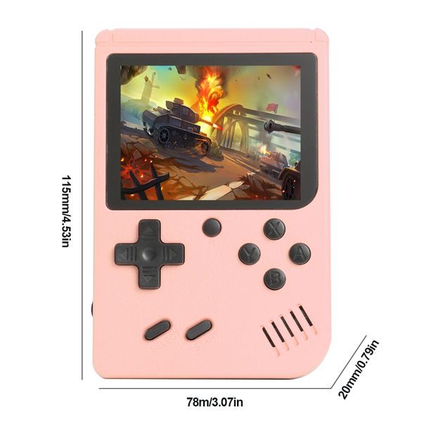 500 in 1 Video Game Console Retro Portable Mini Handheld Game 3.0 Inch Color Pocket TV Game Console Handheld Player Gift for Kid