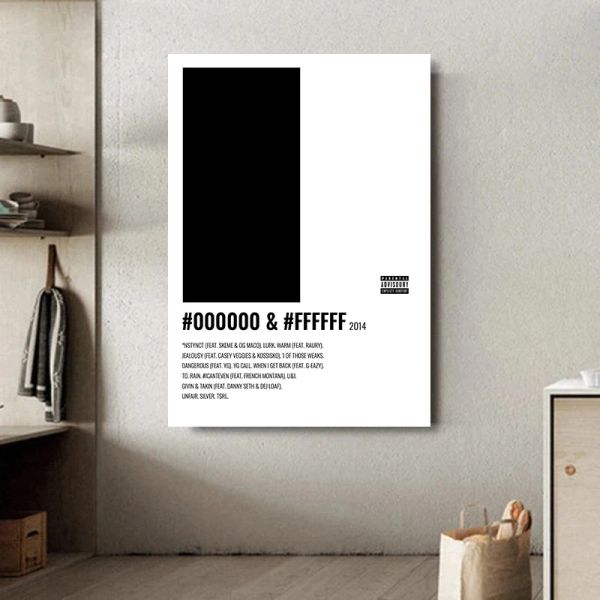 Vintage The Neighbourhood Wiped 2025 Out Album Music Cover Minimalist Art Poster Canvas Painting Wall new Prints Picture Room Home Decor