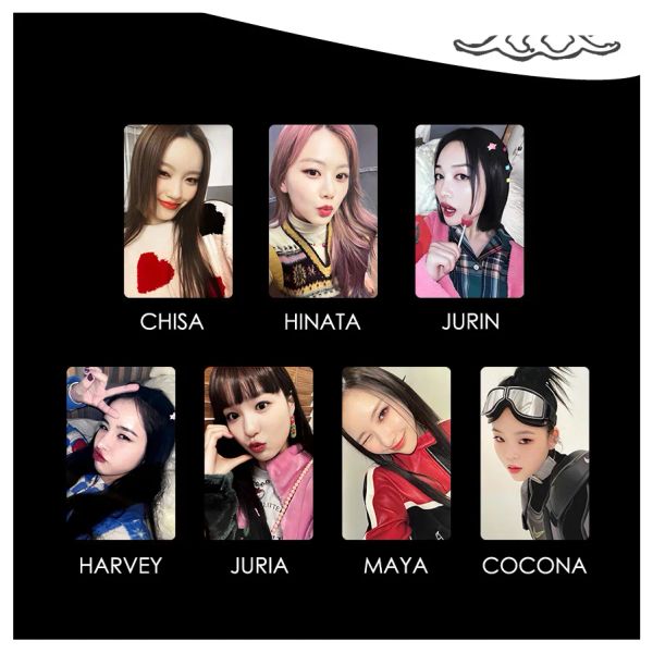 XG KCON 2023 ALPHAZ Concert Photocard 1st MINI Album NEW DNA LOMO Cards JURIN Special Cards CHISA HINATA Fans Collections