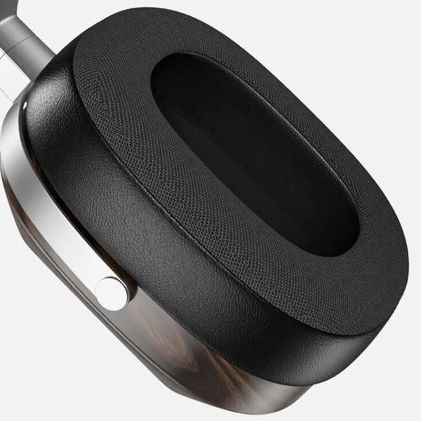 BLON B60 Over Ear Wooden HiFi IEMs Wired Monitor Earphones L Bending 3.5mm Connectors 50mm Beryllium-Coated Diaphragm Close-Back