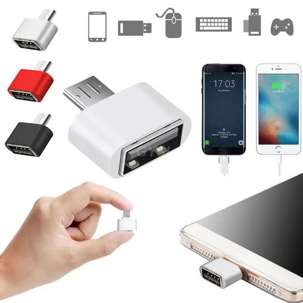 Cables OTG Adapter Micro OTG USB USB Cable Micro USB To USB for Samsung Sony Android Phone for Flash Drive M260629