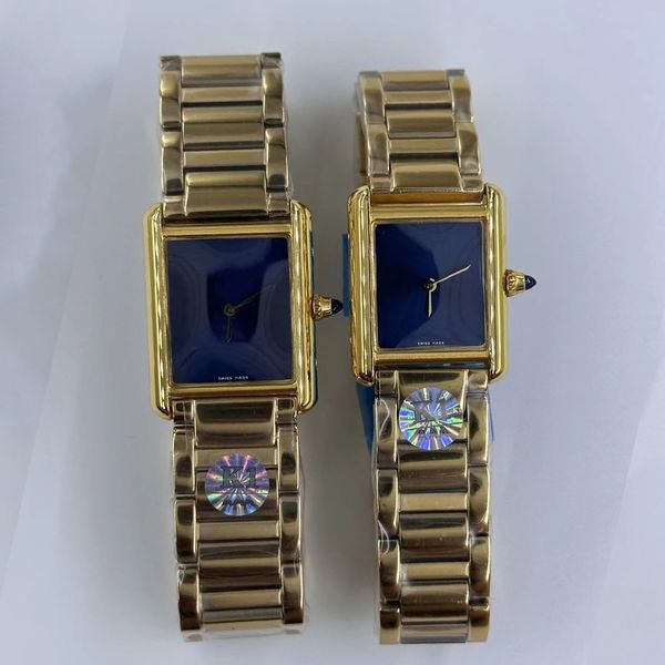 quartz movement Wristwatches Women's watches watches designer Lady Watchs tank Square bezel 25 or 27 MM Stainless Steel watchstrap casual vintage luxurys watch, #14 gold
quartz movement Wristwatches Women's watches watches designer Lady Watchs tank Square bezel 25 or 27 MM Stainless Steel watchstrap casual vintage luxurys watch, #14 gold
