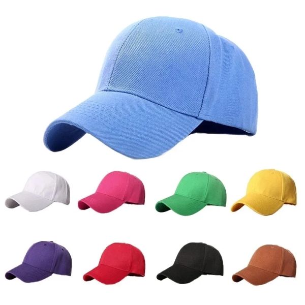 

Men Women Multiple Colour Baseball Cap Peaked Cap Solid Color Adjustable Unisex Spring Summer Dad Hat Shade Sport Baseball Cap, Army green