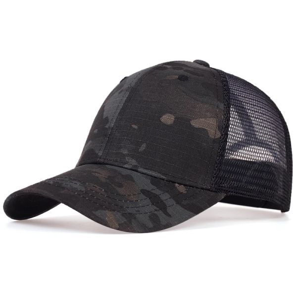 Mesh Summer Sun Hat Caps for Men Women Adjustable Baseball Cap Men Trucker Hats Camouflage Jungle Tactical Hats, Black
Mesh Summer Sun Hat Caps for Men Women Adjustable Baseball Cap Men Trucker Hats Camouflage Jungle Tactical Hats, Black