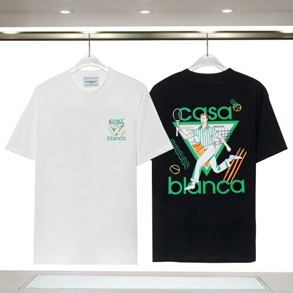 Mens designer t shirts casablanca t Shirt fashion men casual t-shirts Street mens Tennis Club shorts sleeve casa blanca shirts Luxury shirts us size, Yellow
Mens designer t shirts casablanca t Shirt fashion men casual t-shirts Street mens Tennis Club shorts sleeve casa blanca shirts Luxury shirts us size, Yellow