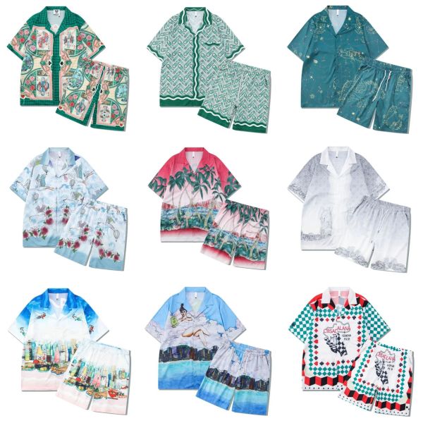 casablanc shirt designer mens t shirt and mesh shorts sets casa blanca men polo shirt womens masao san print graphic tee shirts loose silk summer t shirts clothes AAA, A7 set
casablanc shirt designer mens t shirt and mesh shorts sets casa blanca men polo shirt womens masao san print graphic tee shirts loose silk summer t shirts clothes AAA, A7 set