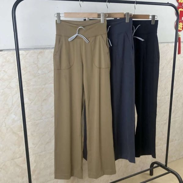 LL High Quality Yoga Pants Spicy Girl Wide Leg Womens Fitness Hip Lift Elastic Long Flare Pant Trousers Woman New Outfits Outerwear Designer Fashion 2024 Workout, Broad leg lake water blue
LL High Quality Yoga Pants Spicy Girl Wide Leg Womens Fitness Hip Lift Elastic Long Flare Pant Trousers Woman New Outfits Outerwear Designer Fashion 2024 Workout, Broad leg lake water blue