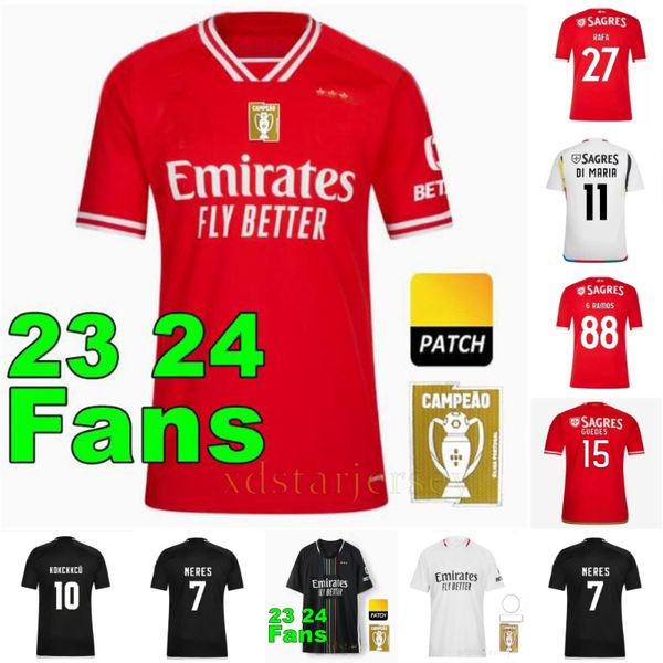 23 24 RAFA Di Maria Benficas soccer jerseys Petar Musa Fredrik David Antonio Silva Alex ander Bah Orkun Casper Tengstedt 2023 2024 Home Away Men Football shirts, 23/24 third away
23 24 RAFA Di Maria Benficas soccer jerseys Petar Musa Fredrik David Antonio Silva Alex ander Bah Orkun Casper Tengstedt 2023 2024 Home Away Men Football shirts, 23/24 third away